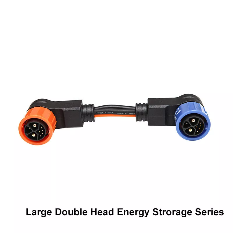 2 + 4Pin Double Kepala Konektor Storage Energy