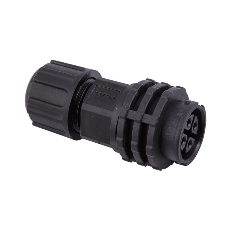 RGBW 5Pin Black Waterproof IP67 LED Konektor Male Female